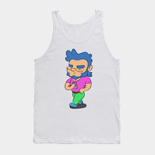 Josh, The Hipster Guy Tank Top